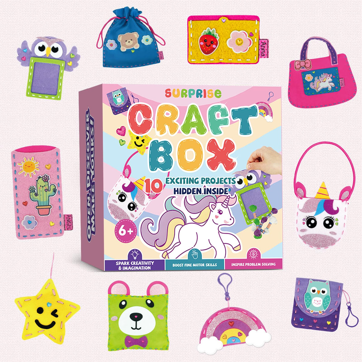 Fortand surprise box unboxing: Ten mystery crafts spark curiosity and shareable moments
