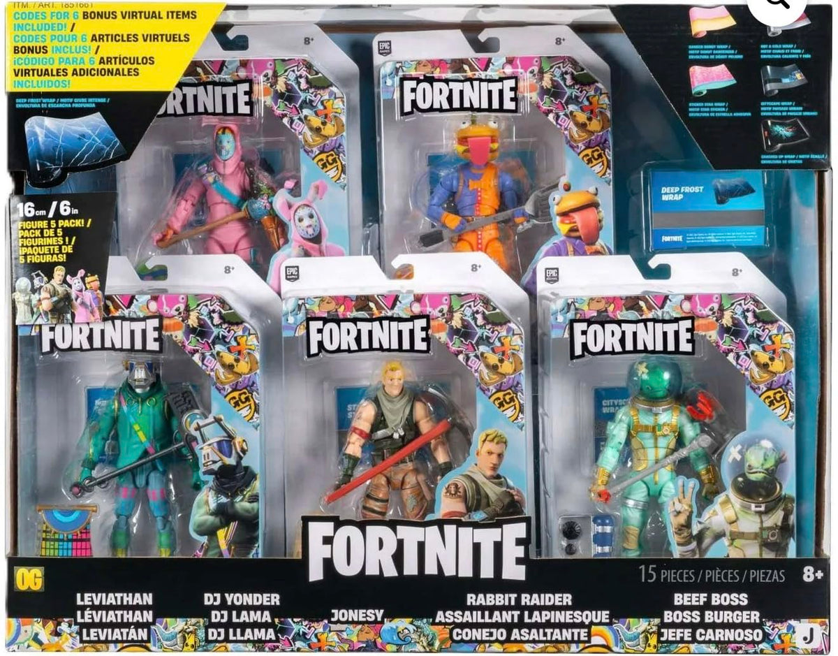 Fortnite Leviathan figure with 28-point articulation for dynamic posing.