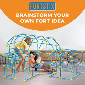 Fortstix 180pc instruction manual helps kids assemble safely and confidently