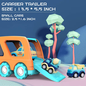 Forty4 mixer truck toy engages hands-on exploration and spatial awareness