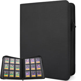 FORZAROCKET 324 Toploader Binder front view with minimalist unbranded cover