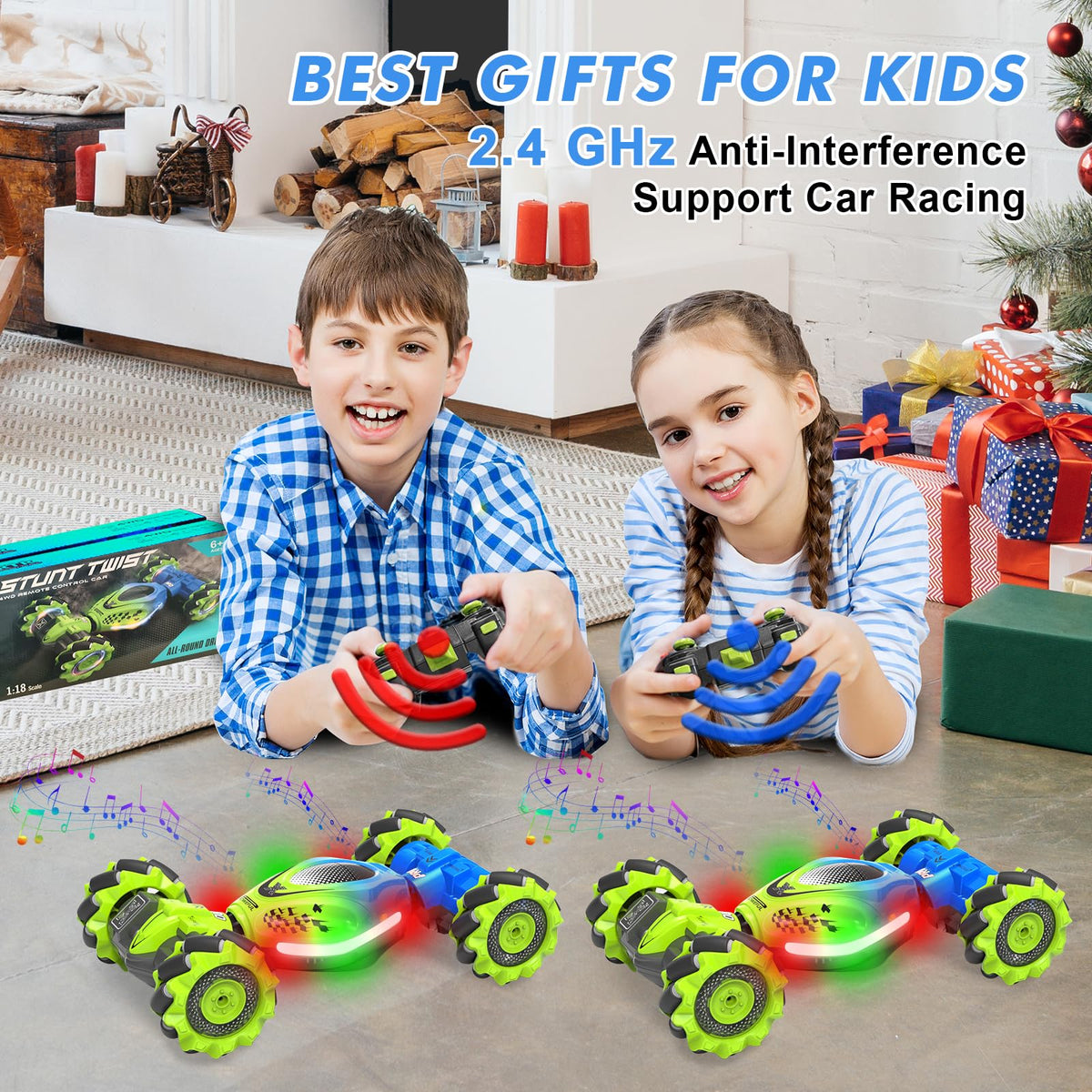 Fosgoit Gesture RC Car supports remote and gesture control