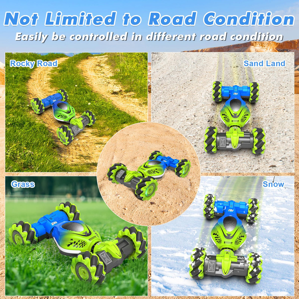 Fosgoit RC Car uses 2.4GHz tech for interference-free racing