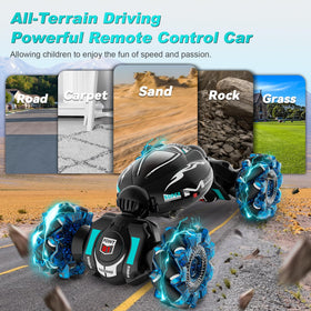 Fosgoit off-road transform mode navigating rough surfaces