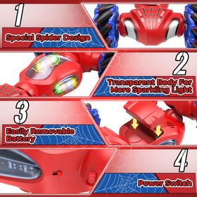 Fosgoit Spider RC car spray effect for visual drama