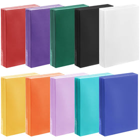 FOTEEMO 1000-count card sleeves in a multicolor bundle for organization
