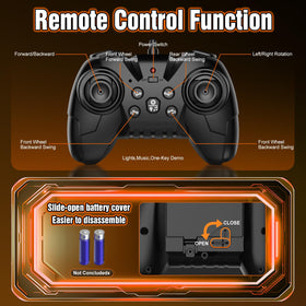 Fotgear robot controlled by a 2.4 GHz remote for precise steering