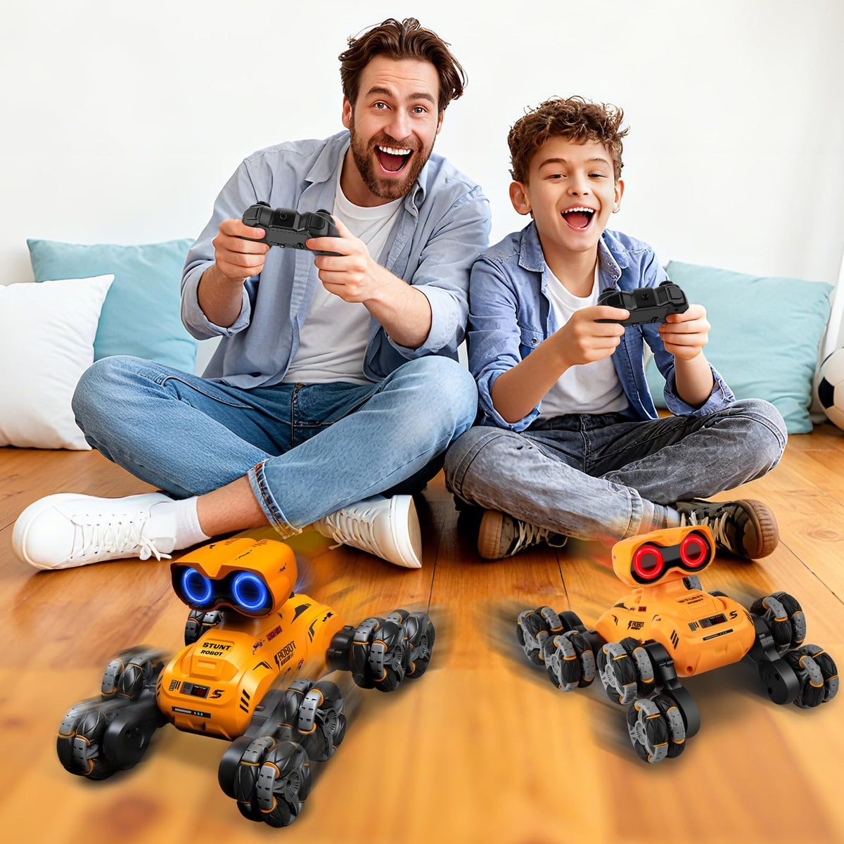 Fotgear robot includes a spare battery for longer sessions