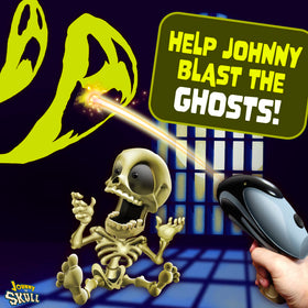 Fotorama Haunted walls display shifting ghosts to hit during play.