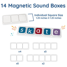 Four Dublee safe-foam magnets are kid-friendly and durable.