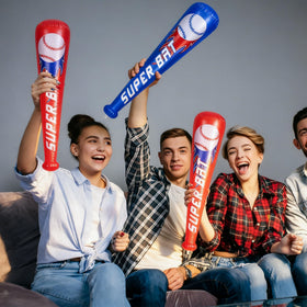 Fovths baseball-themed party decor that adds color to celebrations.