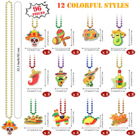 Fovths Cinco de Mayo necklace pinatas design adds vibrant party flair