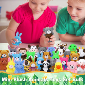 Fovths plush animals ideal basket fillers and stocking stuffers