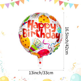 Fowecelt foil balloons showcasing 20 patterns for stylish celebration themes.
