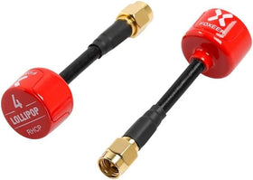 Foxeer Lollipop 4 5.8GHz antenna front view for FPV racing, RHCP
