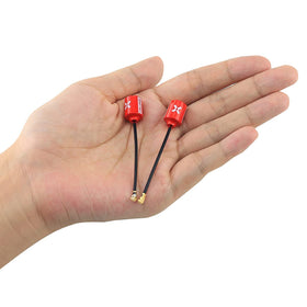 Foxeer Lollipop durable antenna designed for reliable field flights.