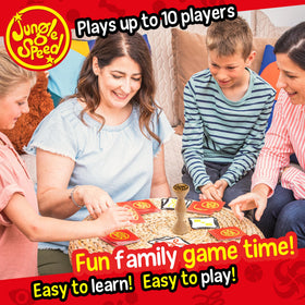 FoxMind Jungle Speed Eco Edition fits 2-10 players for lively game nights.