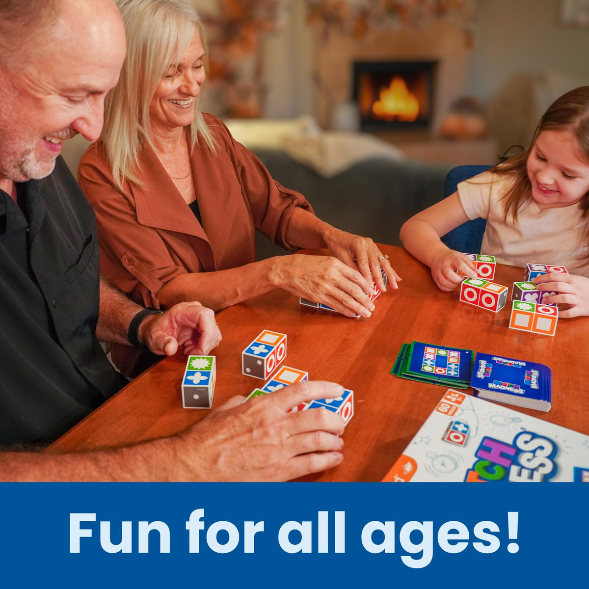 FoxMind Match Madness gameplay showing fast-paced pattern matching