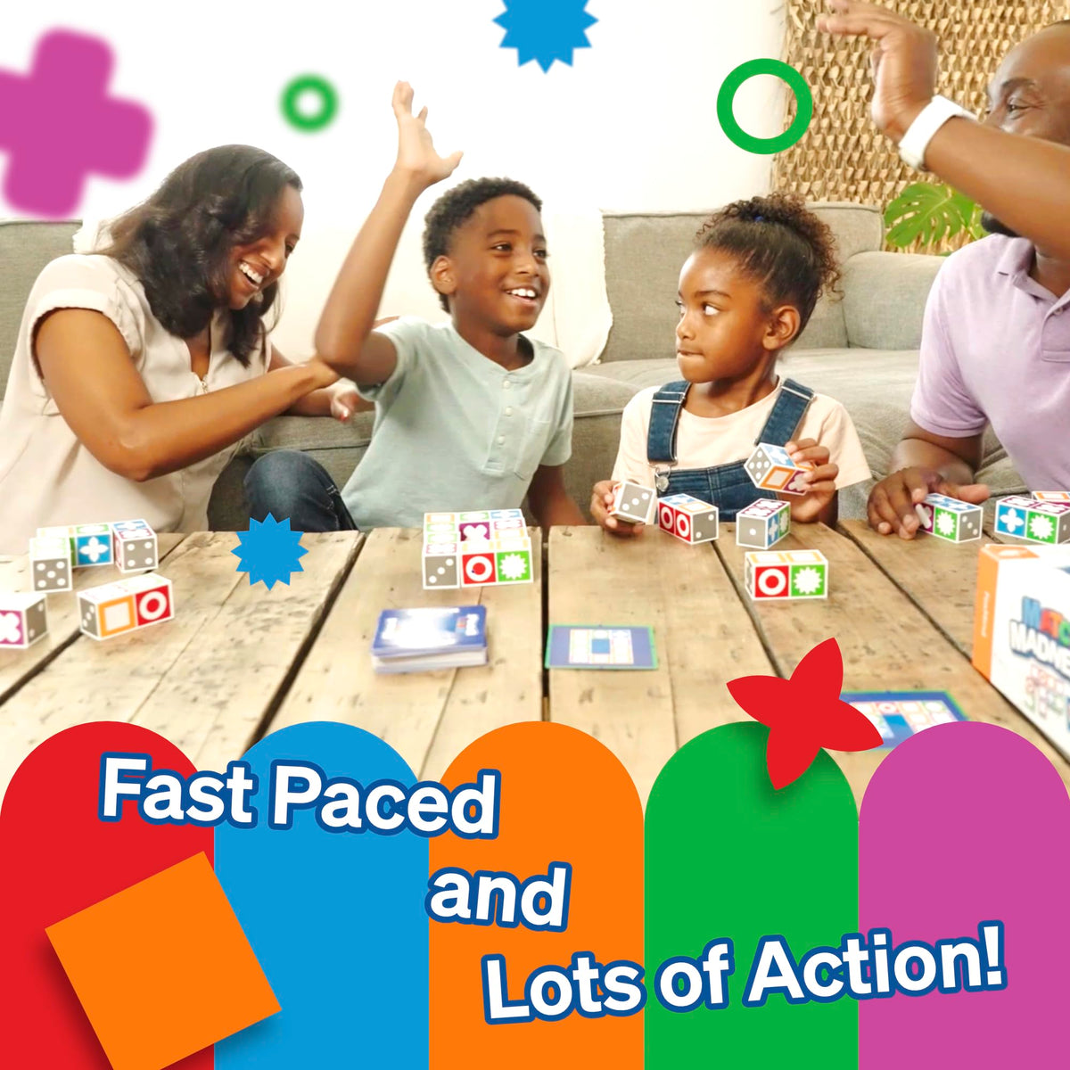 FoxMind Match Madness pattern cards illustrating challenges