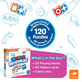 FoxMind Match Madness QR puzzles unlocking 60 extra challenges