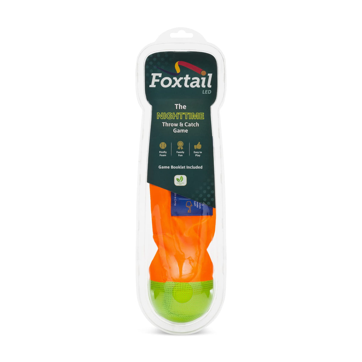 Foxtail LED dual LEDs illuminate ball and tail for night pursuit