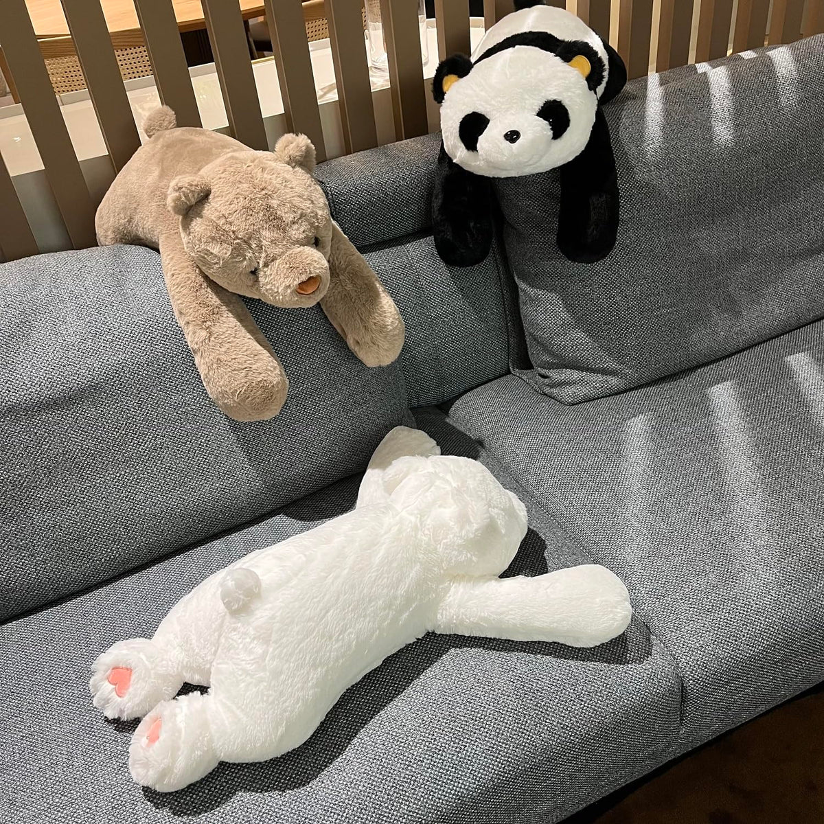 FoxVilla adult friendly plush pillow providing support for reading or naps