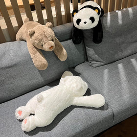 FoxVilla adult friendly plush pillow providing support for reading or naps