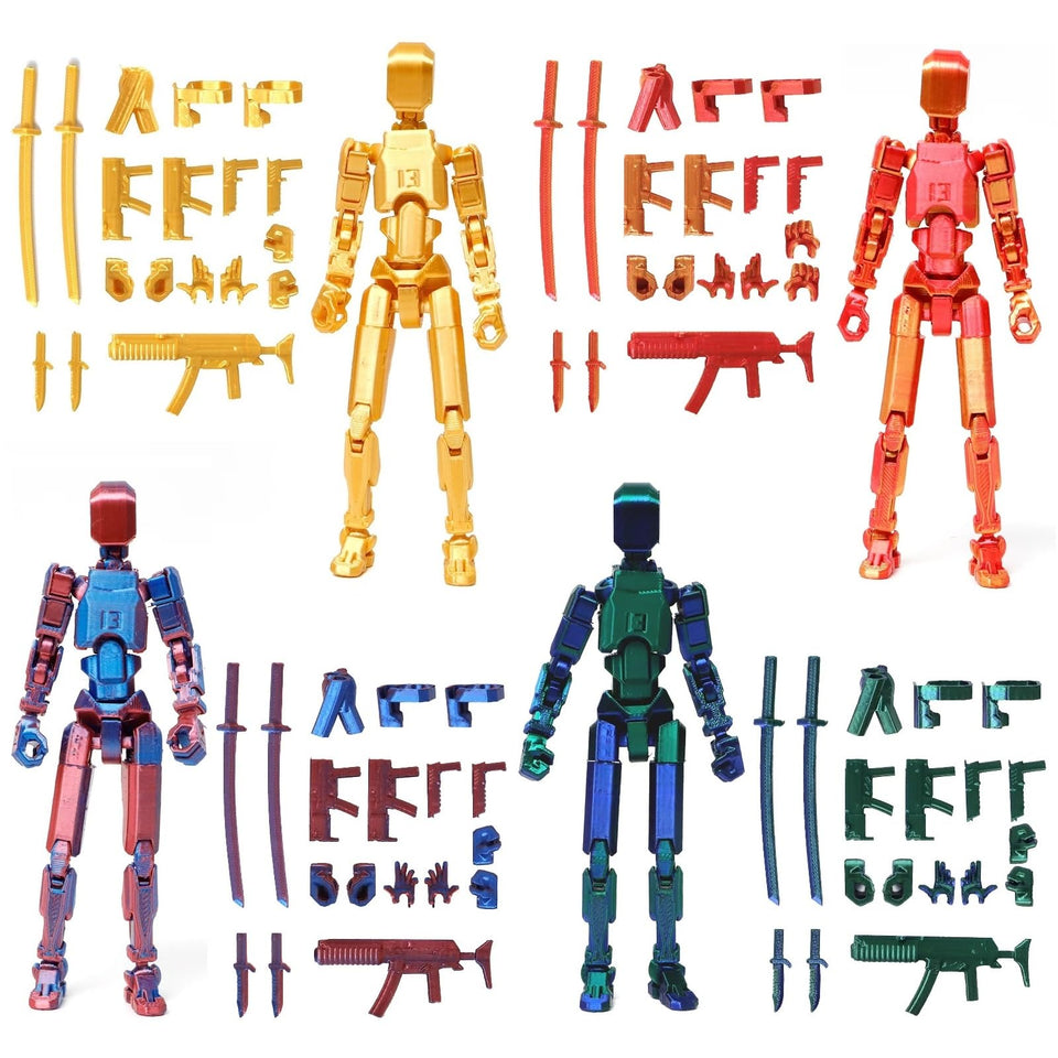 FoxVilla T13 assembly completed figure ready for display or play.