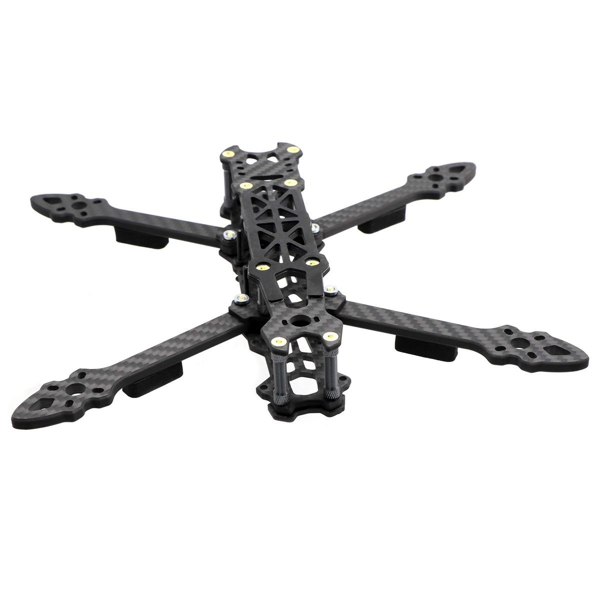 FPVDrone frame offers ample space for electronics installation and routing.