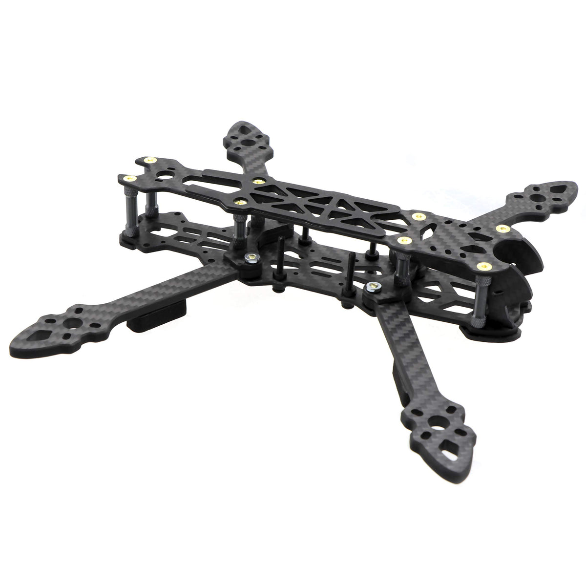 Lightweight FPVDrone frame designed for agile freestyle flights.