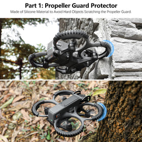 FPVtosky Avata 2 Goggles 3 protective cover keeps lenses dust-free during storage.