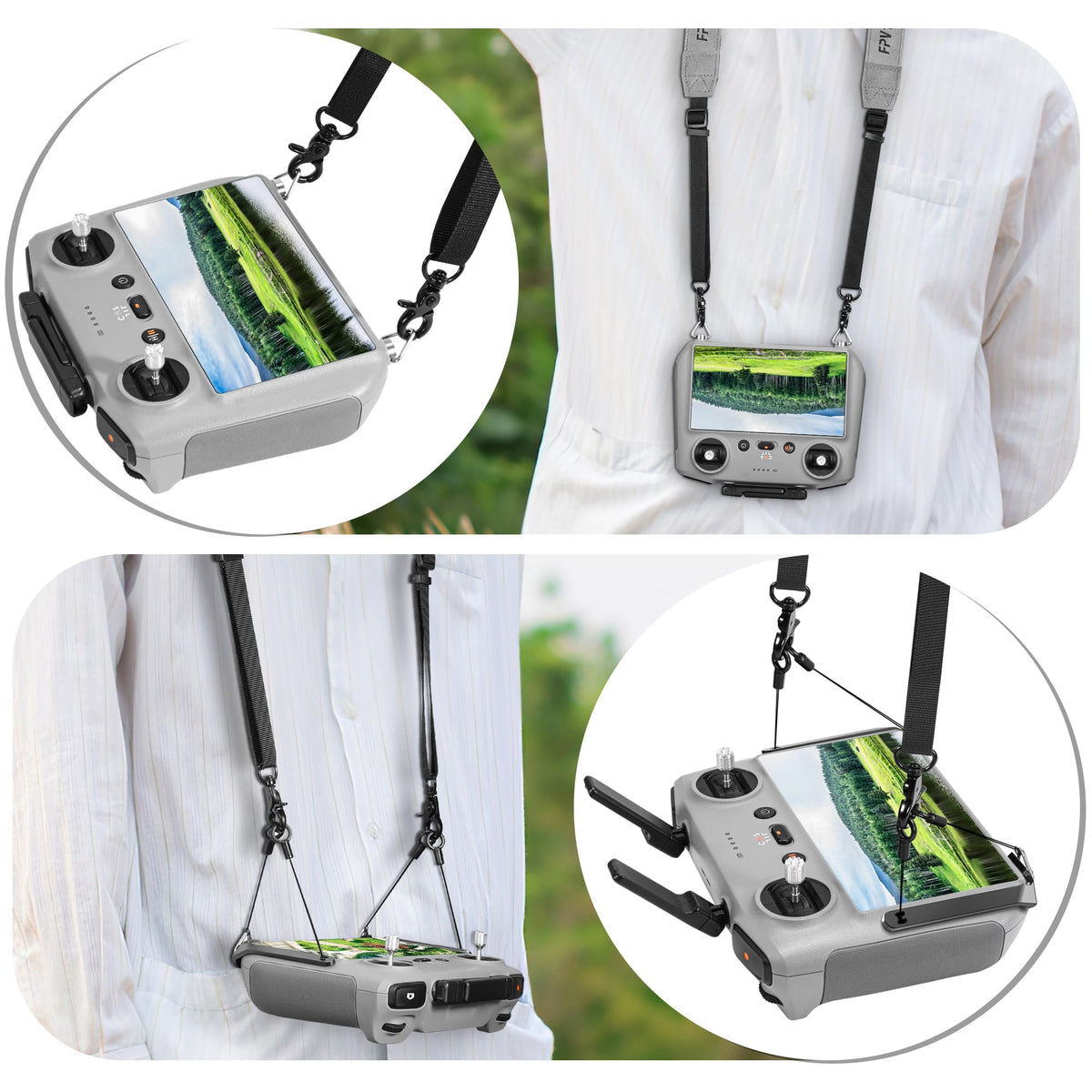 FPVtosky Balance quick-release buckles for tool-free setup