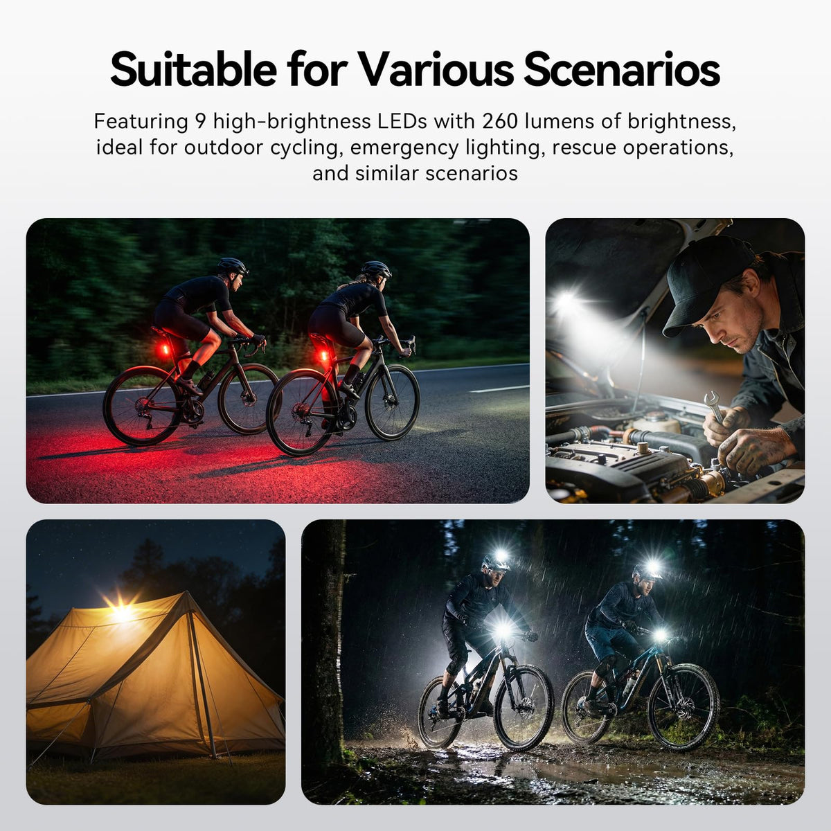 FPVtosky white-green-red strobe modes for clear signaling.