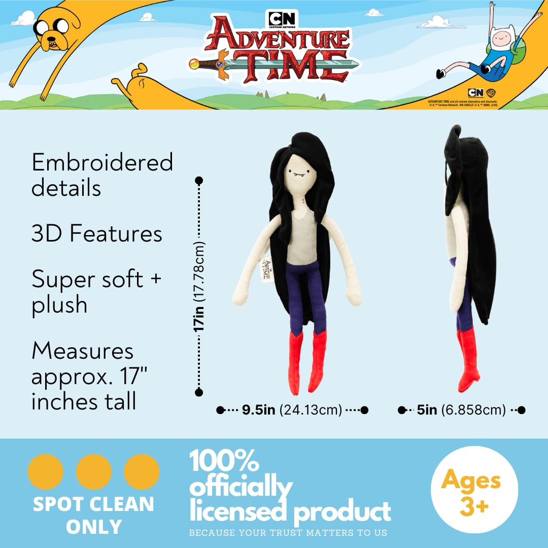 Franco Adventure Time Marceline pillow side view highlights plush softness for relaxed lounging