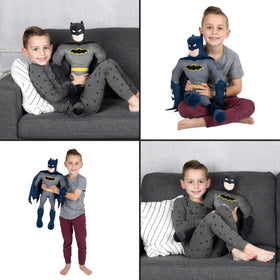 Franco Batman cuddle pillow in a kid's bedroom decor adds fun and warmth.