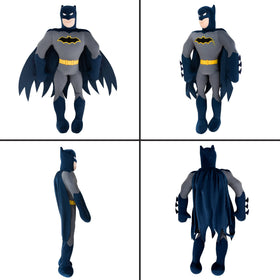 Franco Batman cuddle pillow 21x13x5 dimensional size showcased in room setup.