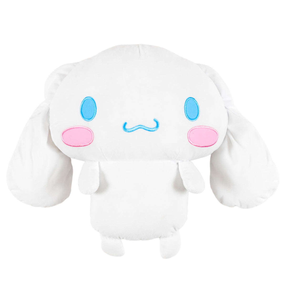 Franco Cinnamoroll cuddle pillow front view highlighting plush softness for cozy snuggles.