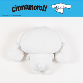 Franco Cinnamoroll cuddle pillow with size 20x18x5 inches for versatile snuggling.