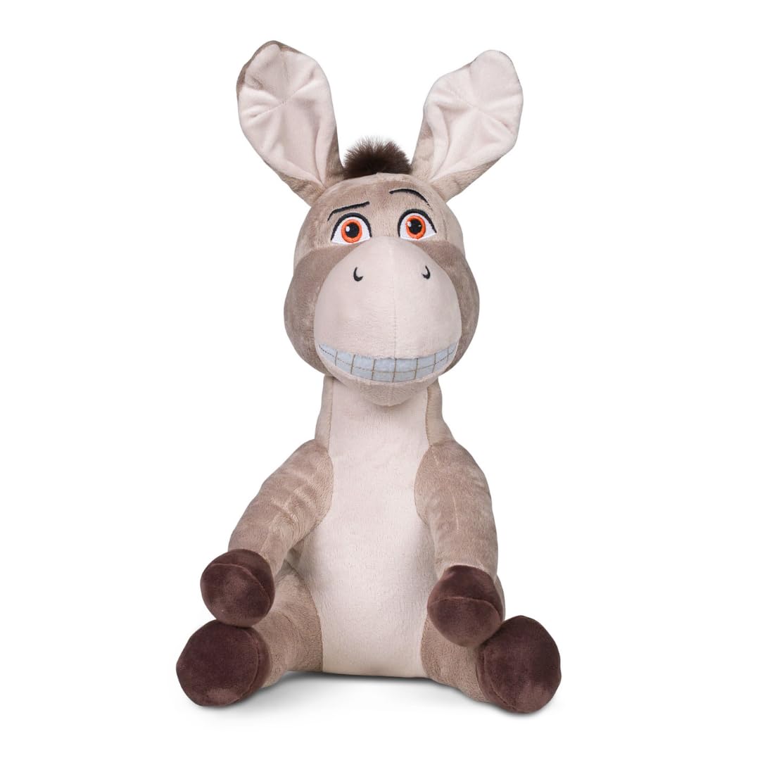 Franco Donkey Cuddle Pillow 17in—soft plush snuggle buddy for bedtime