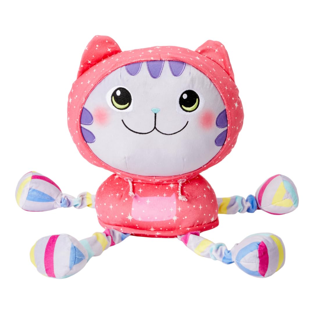 Franco DJ Catnip plush front view, soft cuddle buddy for bedtime snuggles.