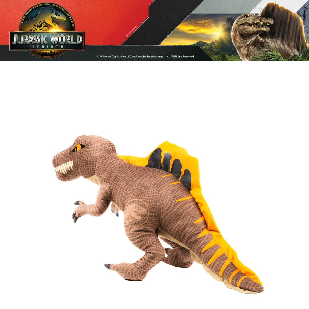 Franco Spinosaurus cuddle pillow playtime-hero supports creative adventures and storytelling.