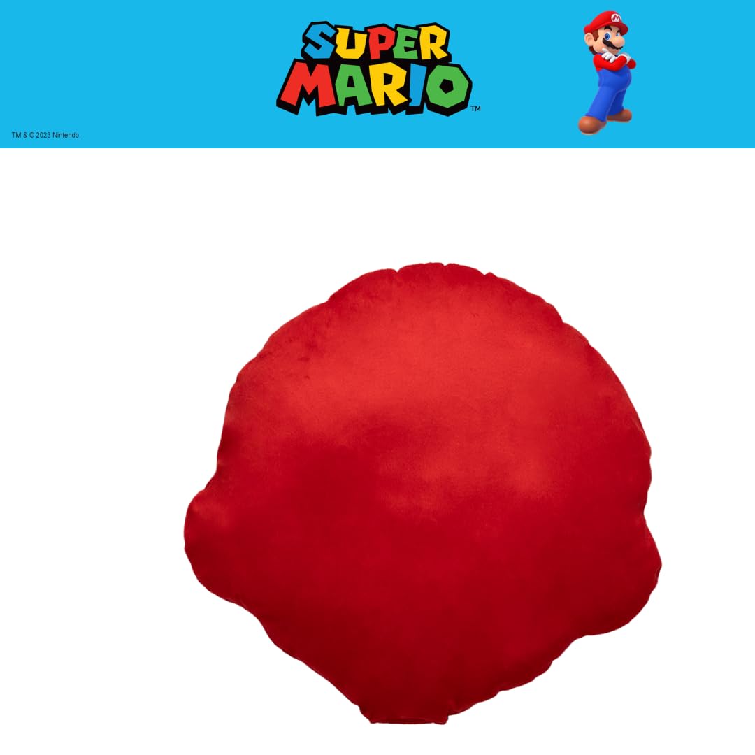 Franco Mario face decorative cushion ideal for kids rooms and dorms