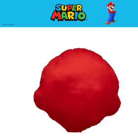 Franco Mario face decorative cushion ideal for kids rooms and dorms
