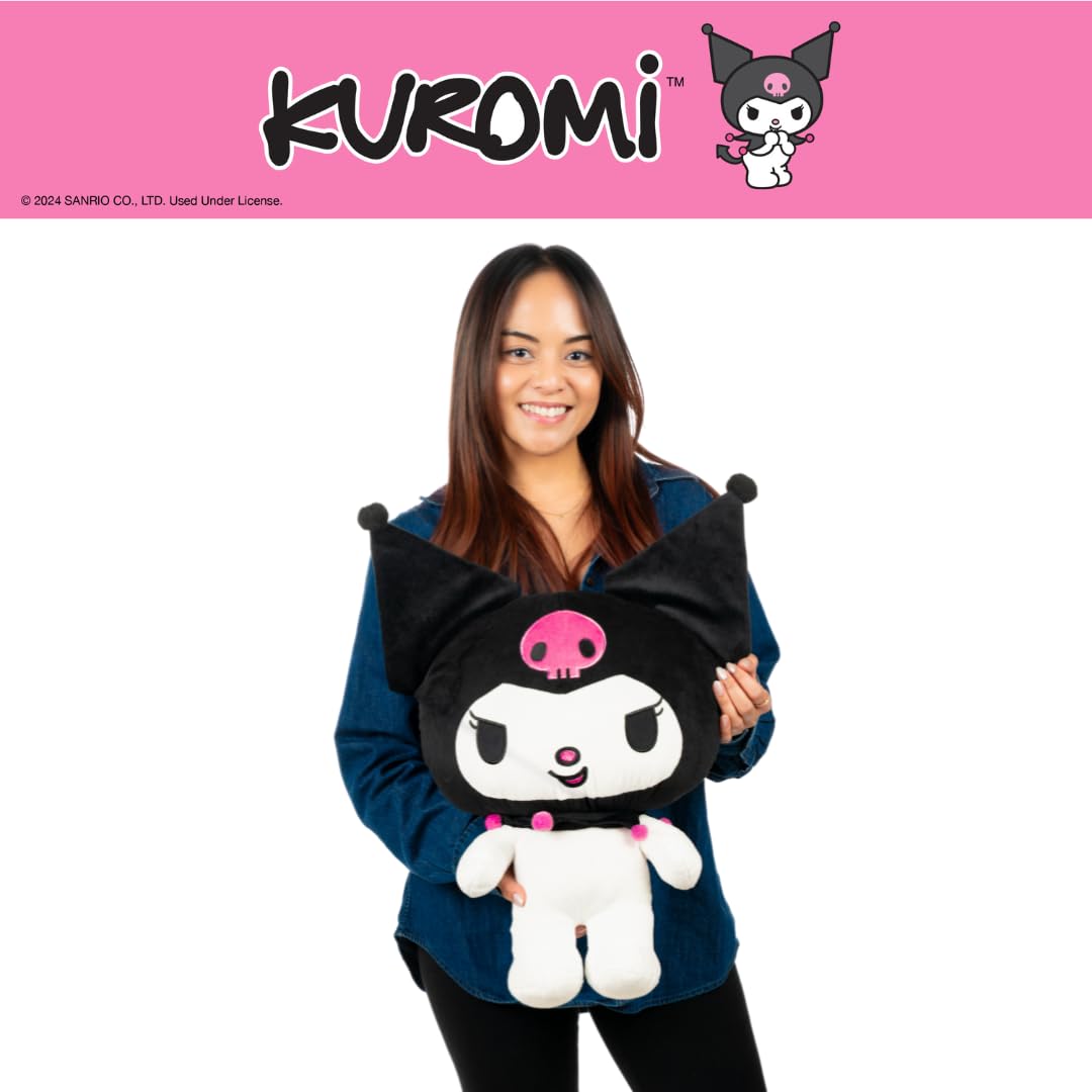 Franco Kuromi cuddle pillow on couch invites casual lounging and cozy TV time
