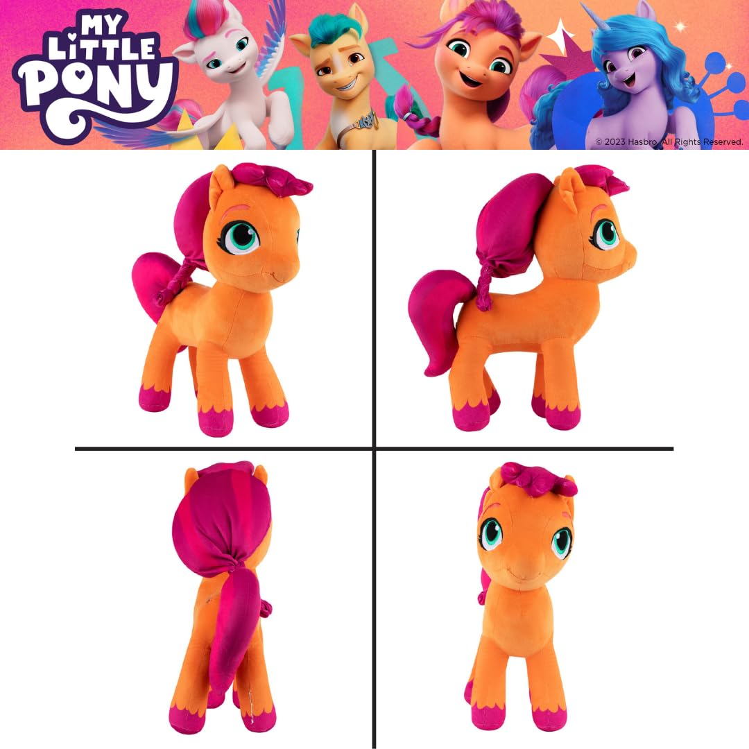 Franco My Little Pony Sunny pillow bedroom decor adds a themed cozy touch