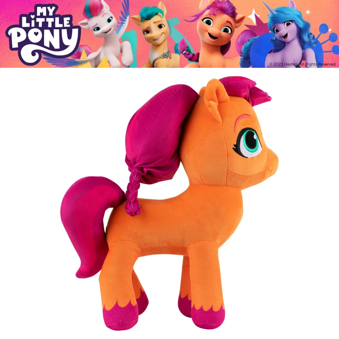 Franco My Little Pony Sunny pillow easy-care spot cleaning keeps colors vibrant