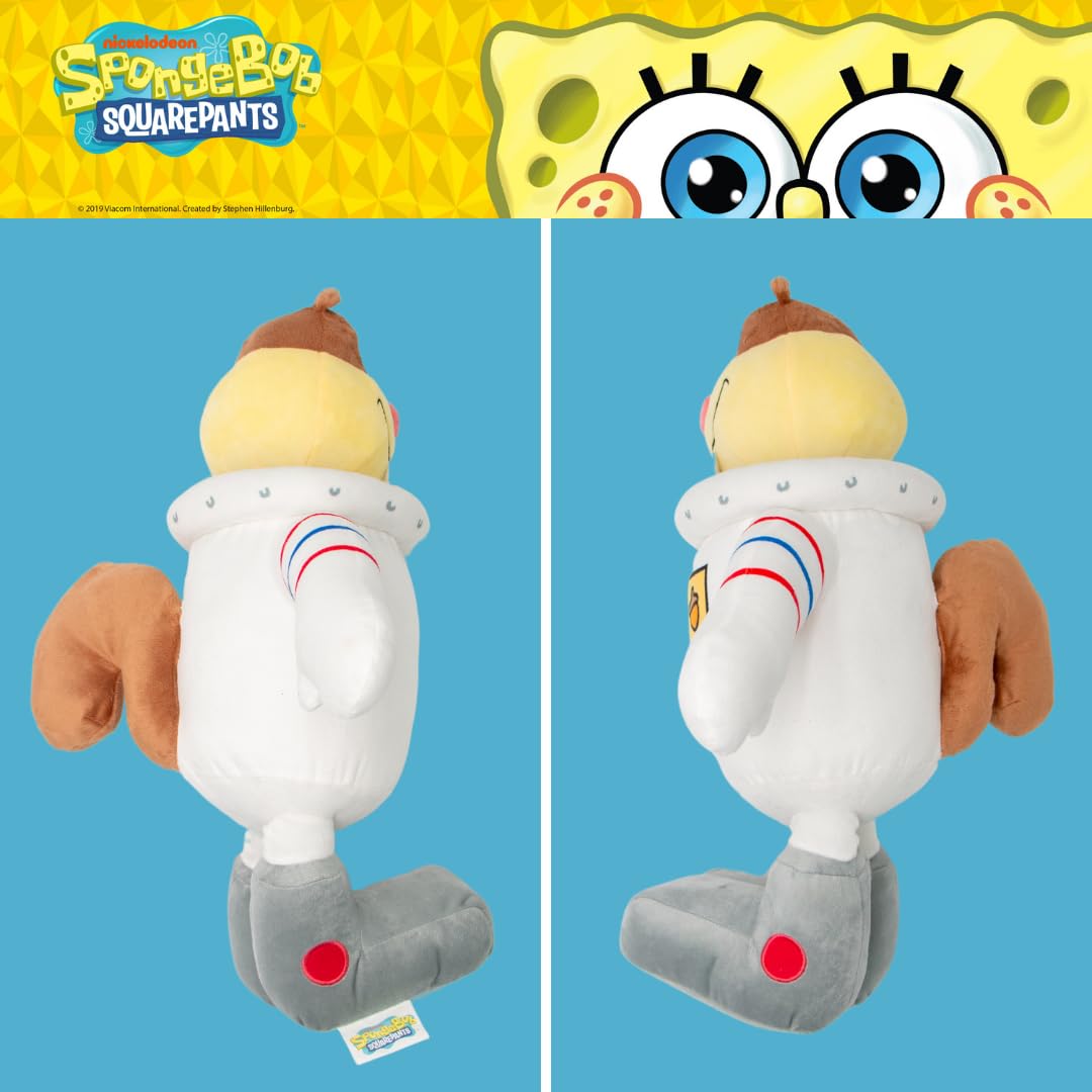 Franco officially licensed Sandy Cheeks pillow highlighting licensed design
