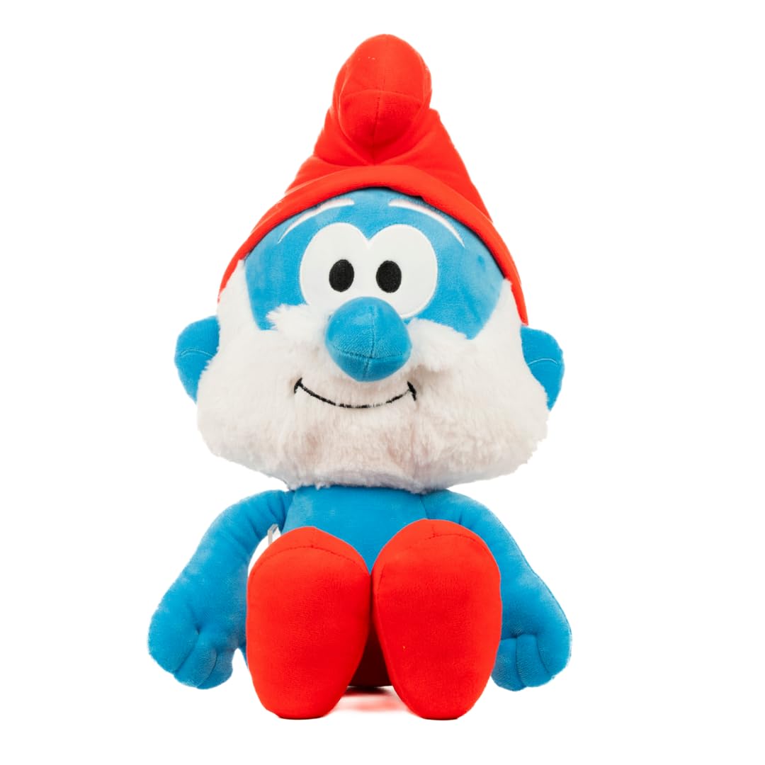 Franco Papa Smurf pillow front view for cozy bedtime cuddles
