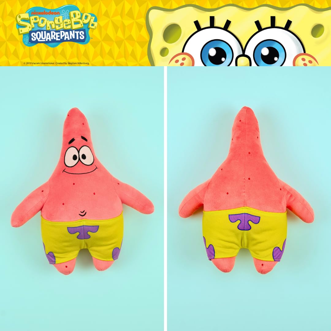 Franco Patrick Star cuddle pillow full hero shot showcases playful SpongeBob room decor.