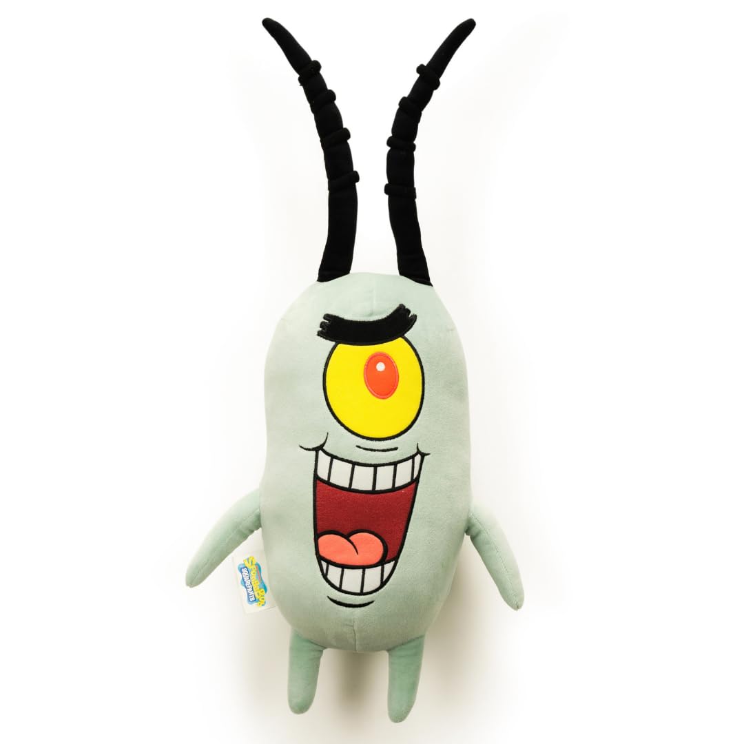Franco Plankton plush cuddle pillow in 21-inch size for cozy snuggles.